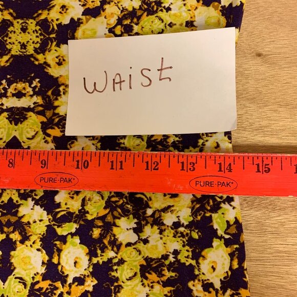 SAM & LAVI Dress Dark Cottagecore Floral Bodycon Column Stretchy Womens SZ M - Picture 9 of 10